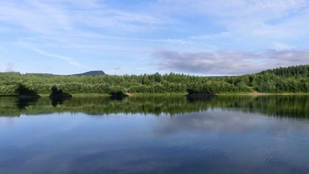 Mountain Vetlan, Museum of Nature Reserve-tó és Vishersky nyuhti, újra úton