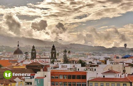 Orașe din Tenerife pe hartă, stațiunile din Tenerife