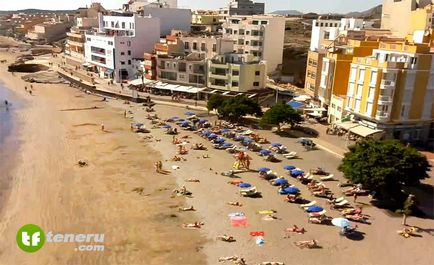 Orașe din Tenerife pe hartă, stațiunile din Tenerife