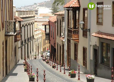 Orașe din Tenerife pe hartă, stațiunile din Tenerife