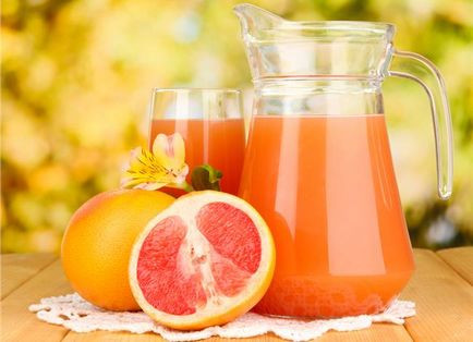Grapefruit juice diéta receptjét, és hogyan kell inni, infodiets