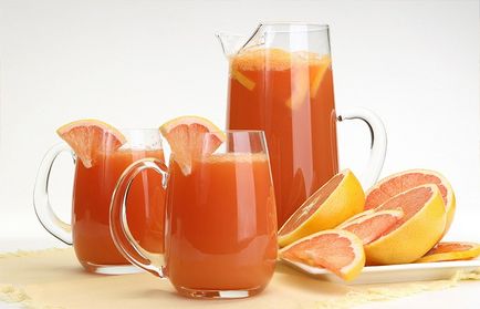 Grapefruit juice diéta receptjét, és hogyan kell inni, infodiets