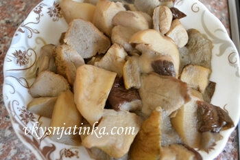 Goulash de ciuperci - rețetă cu fotografie