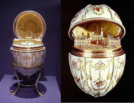 Empire Faberge istorie, muncă, note distinctive - Lermontov