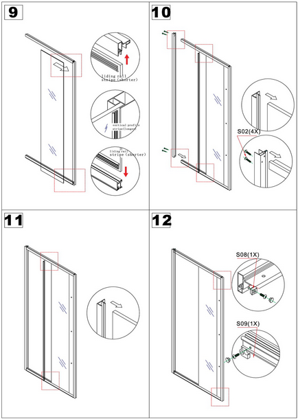 Instrucțiuni pentru instalarea cabinei de duș cu abur timo puro - timo - dealer oficial al mărcii finlandeze