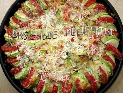 Кабачки з помідорами в духовці - покроковий рецепт з фото, смачні рецепти