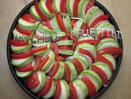 Кабачки з помідорами в духовці - покроковий рецепт з фото, смачні рецепти