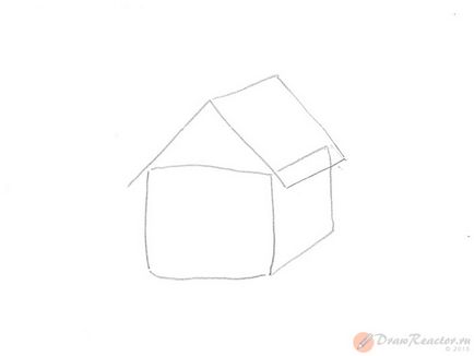 Як намалювати будинок - уроки малювання