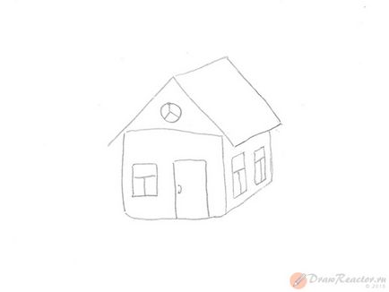 Як намалювати будинок - уроки малювання