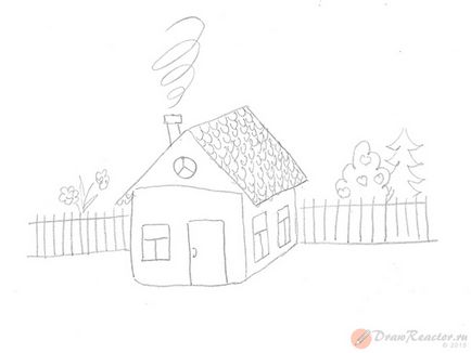 Cum de a desena o casă - lecții de desen
