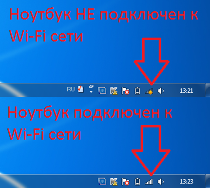 Hogyan lehet csatlakozni a wi-fi egy laptop Windows 7 vagy Windows 8