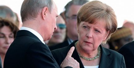 Putyin egy mondatban tesz Merkel helyett