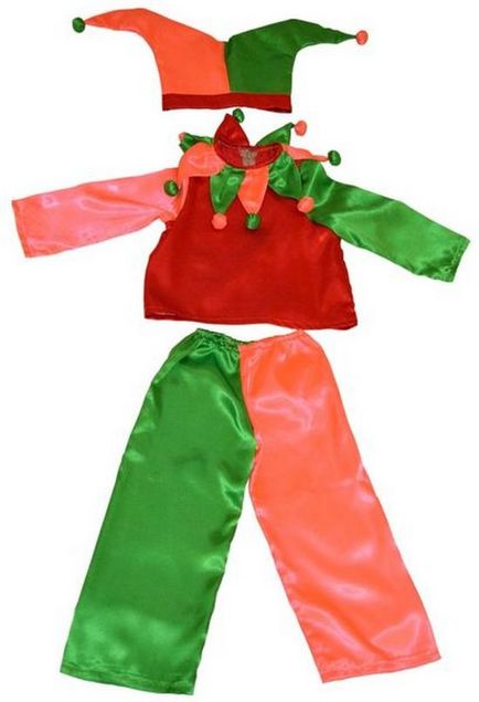 Як зробити новорічний костюм петрушки для хлопчика з покрокової фотоінструкцію