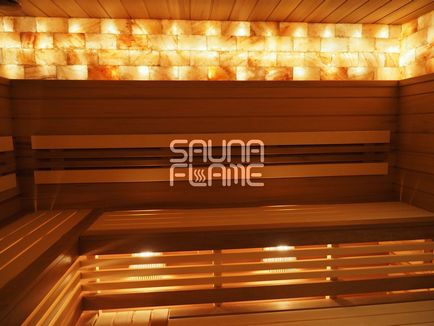 Hogyan készítsünk egy fénypontja a vita himalájai só szauna, saunaflame