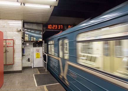 Hegesztett sínek a moszkvai metró - hogyan történik