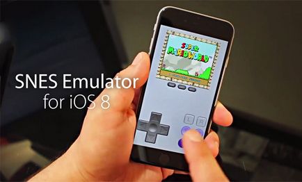 Cum se instalează emulator snes pentru ios 8 pe iphone și ipad fără instrucțiuni de jailbreak, - știri de la