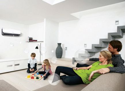 Cum sa alegi un aparat de aer conditionat pentru un apartament cu o familie cu copii mici