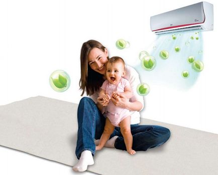 Cum sa alegi un aparat de aer conditionat pentru un apartament cu o familie cu copii mici
