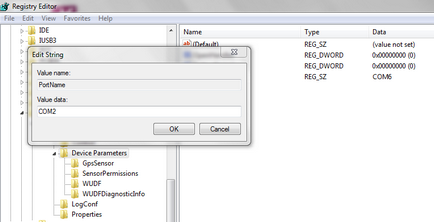 Modificarea manuală a parametrilor com portului gps pe modulele 3g ericsson