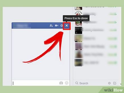 Cum se închide chat-ul pe Facebook