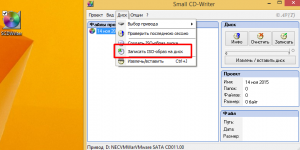 Cum de a scrie Windows 8 pe disc, calculator pentru manechine