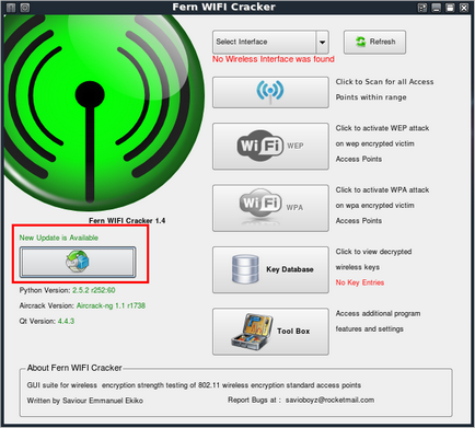 Kali linux hack wi-fi (wep) cu fern wifi cracker - curentul - vorbind despre linux,