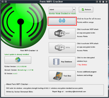 Kali linux hack wi-fi (wep) cu fern wifi cracker - curentul - vorbind despre linux,