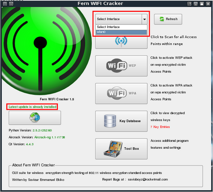 Kali linux hack wi-fi (wep) cu fern wifi cracker - curentul - vorbind despre linux,