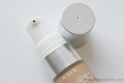 Kbeautyholic японська тональна основа rmk gel creamy foundation 102, відгук і Свотч