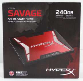 Kingston hyperx savage 240 GB, recenzie și testare