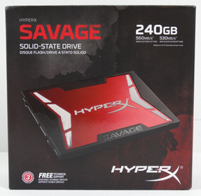 Kingston hyperx savage 240 Гбайт, огляд і тест