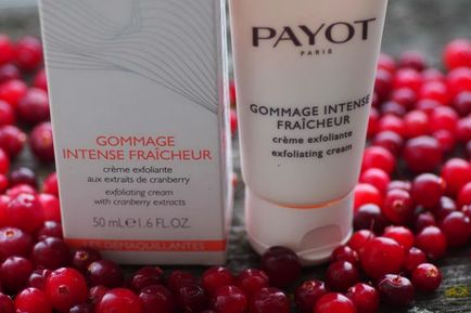 Журавлинний скраб для обличчя payot gommage intense fraicheur - елена Чемезова