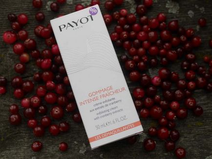 Журавлинний скраб для обличчя payot gommage intense fraicheur - елена Чемезова