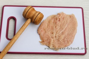 Cordon Bleu - a recept egy fotót minden egyes szakaszában a főzés (csirke cordon bleu recept fotók) Cordon Bleu - a recept egy fotó egyes sütési lépésre