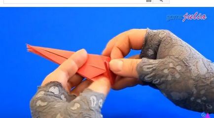 Crab în tehnica origami