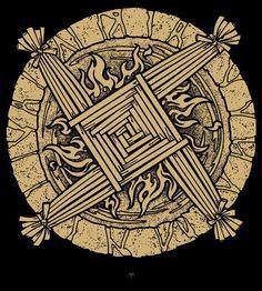 Хрест святий Бригіти - магія Імболка, аріохрістіанскіе дослідження