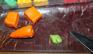 Miniatură culinară din argilă polimerică, video mc