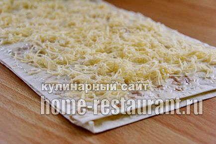 Lavash cu amestec de brânză de umplutură - restaurant acasă