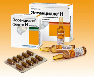 Medicamente pentru tratamentul și prevenirea hepatice, tablete