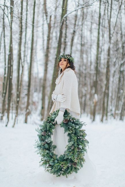 Magia fotografiei de iarnă stilizată de iarnă