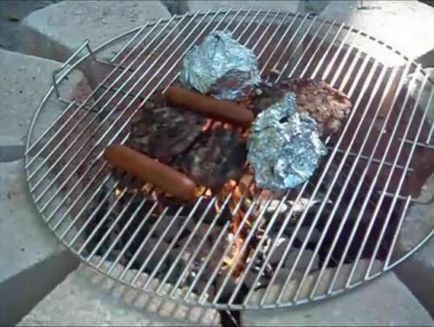 Barbecue kőből kezük 15 percig (a kő) Barbecue kőből kezük 15 perc alatt