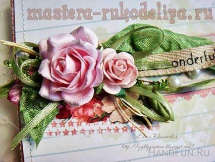 Clasă master în dosarul scrapbooking al discului