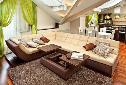 Модульні дивани для вітальні нюанси вибору