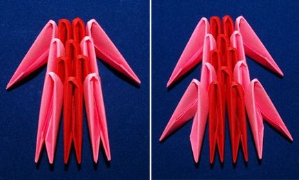 Moduláris origami rák áramkör