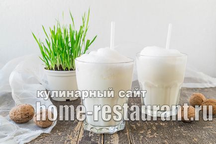 Milkshake cu reteta de inghetata la domiciliu