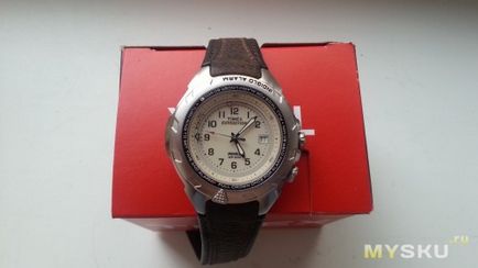 Bărbați watchx bărbați expeditie cu alarmă, 50 metri wr, indiglo, model t47902