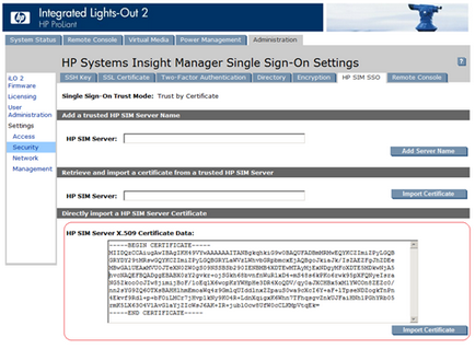 Configurarea ilo 2 single sign-on (sso) pentru managerul de sisteme hp insight - blog it-kb