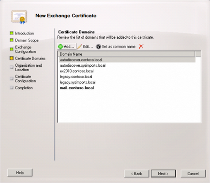 Beállítás ssl tanúsítvány exchangeserver 2010, Windows rendszergazdák számára