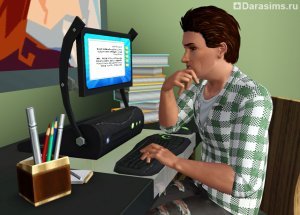 Abilitatea de a scrie în Sim 3