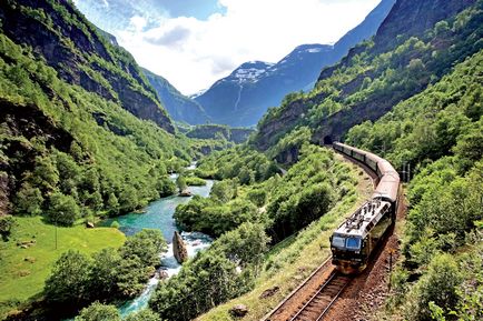 Norvégia - egy ország a vízesések és szivárvány